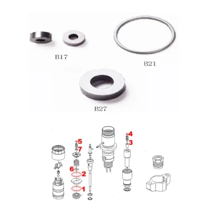 De Nora Common Rail Injector Shims