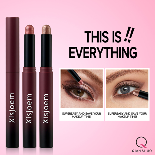 Tongkat eyeshadow tren baru: warna ganda dalam satu