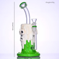 9.4Glass Bubbler e nang le li-dofuser tse tsitsitseng tsa metsi a nang le matloana pipe ea polymer