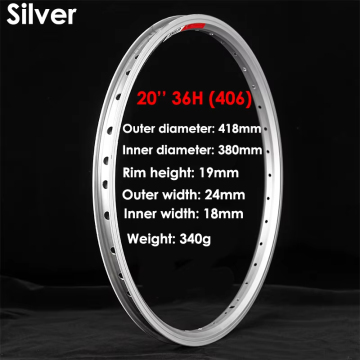 Aangepaste zwarte aluminium legering CNC RIM voor e-bikes met schijfrem en lithiumbatterij