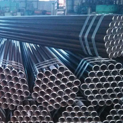 A106 Black Coated Chemical Fertilizer Steel Pipe
