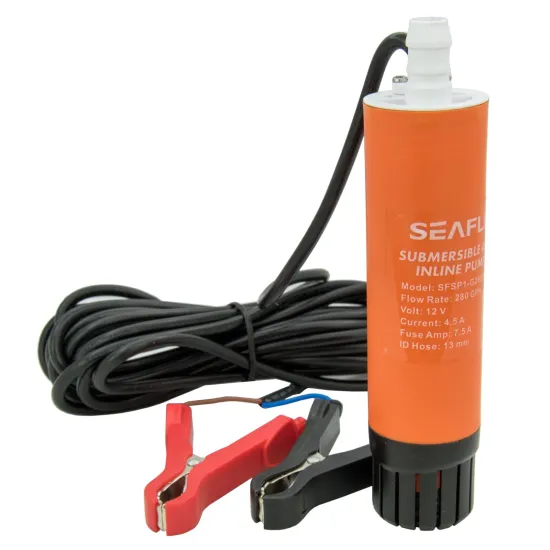 12 V Boat RV Marine Submersible Inline Water Diesel Transfer Pump 280 GPH