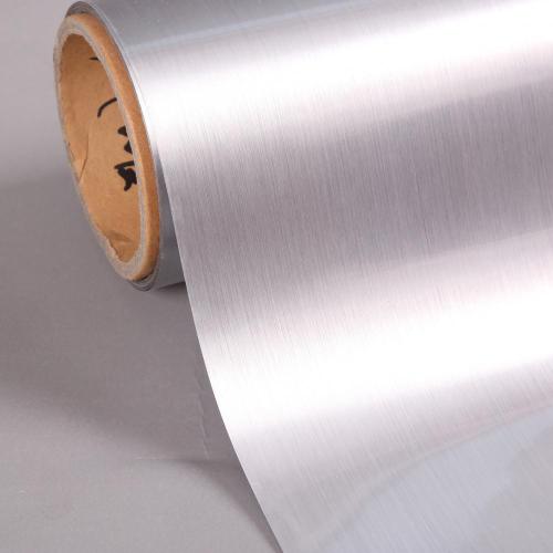 stainless steel silver PET film