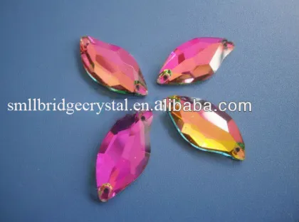 Crystal beads sew on crystal loose crystal for garment crystal beads accessories