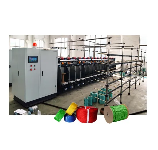 High-Speed Yarn Twisting Machine: Producing Robust Twisted Rope Rings