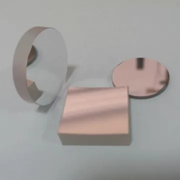 Optical Flat Glass Telescope Mirror Plate - Fused Silica Laser Mirror with Metal Coating