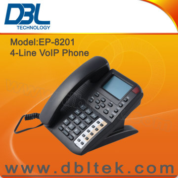 DBL 4 Lines VoIP SIP IP Phone EP-8201