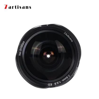 7 Artisans 7.5mm F2.8 II Wide-Angle Fisheye Lens for Multiple Mounts