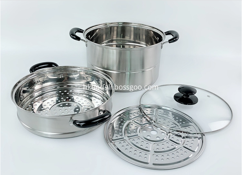 stainless steel pail with lid