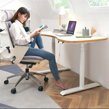 Electric Height Adjustable Standing Desk with Tiomtion Motor