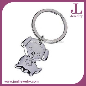 Chrome Plated Fashion Custom Key chain Alloy Metal Key chain