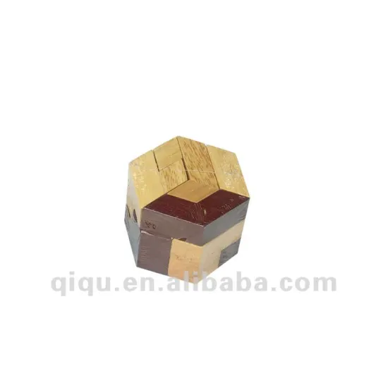 Wooden Intelligence Puzzle Box