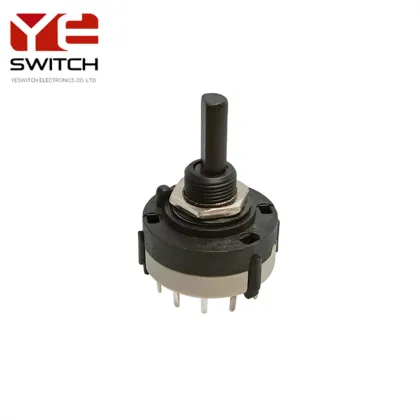 2 Pole 6 Positions PCB Mount Rotary Switch