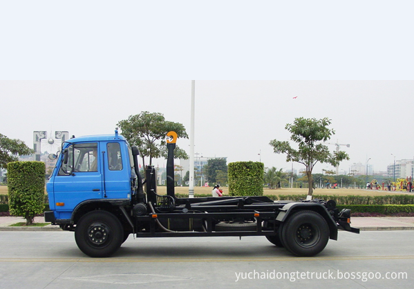 10ton Hooklift Container Garbage Truck, High Quality 10ton Hooklift ...