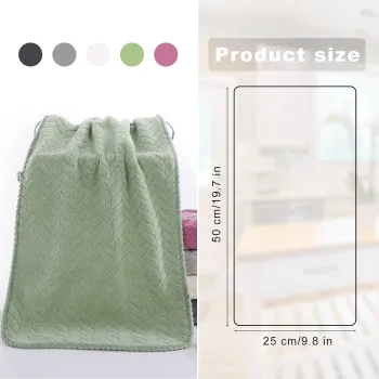 Hot Selling Multi-Color Organic Cotton Bath Towels - Soft & Highly Absorbent