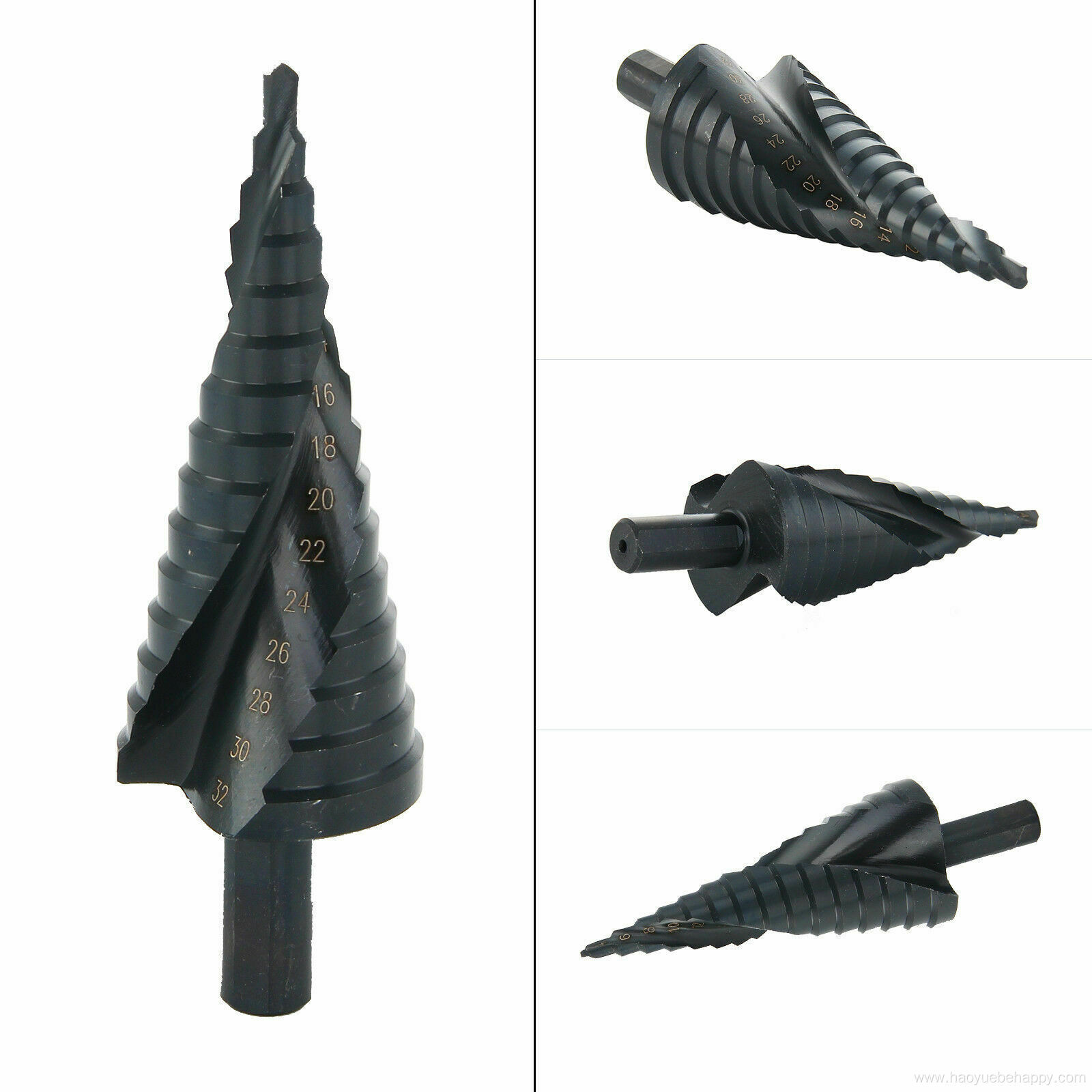 Spiral Step Cone Drill Bit Metal