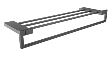 Aron towel rack Gunmetal