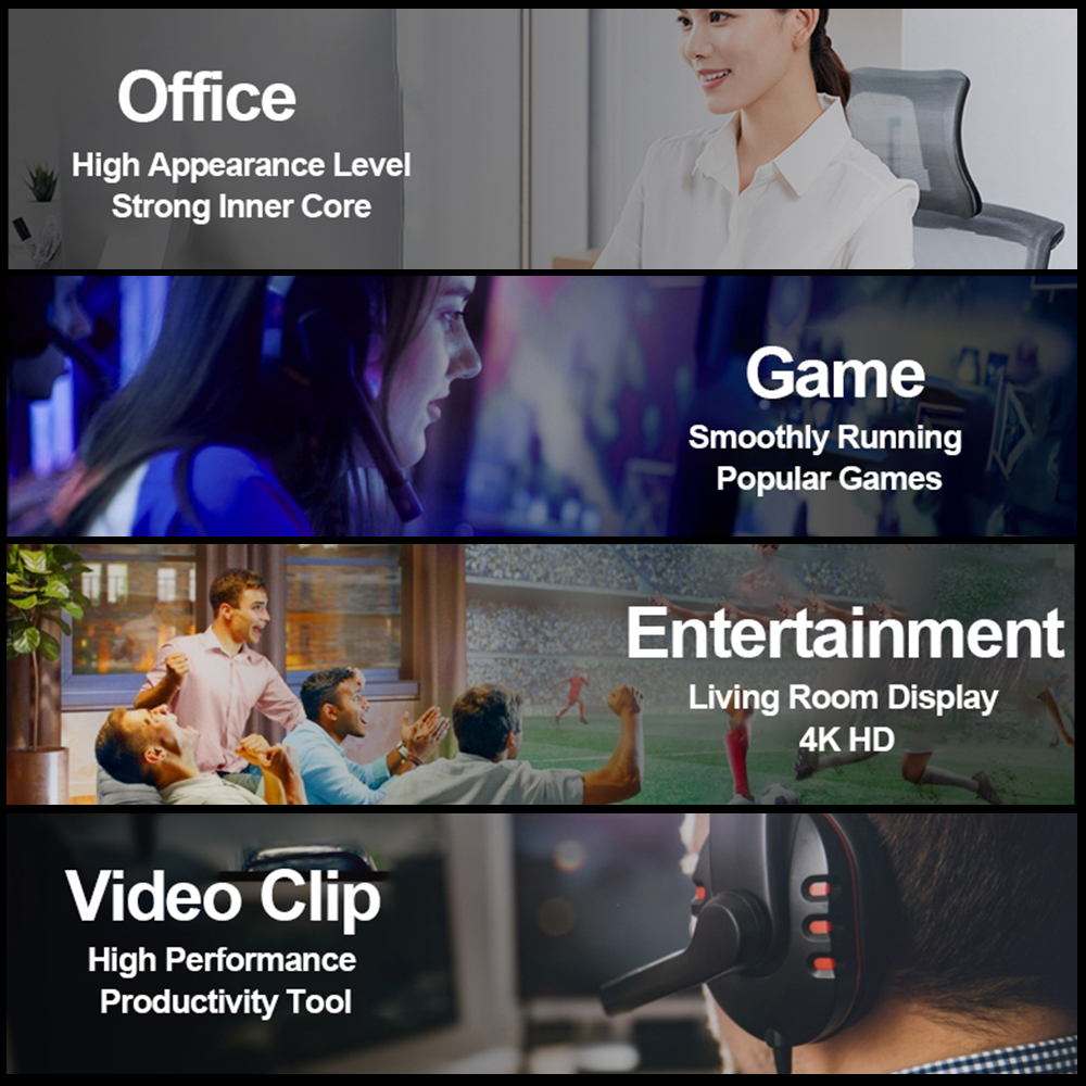 x68 AMD Mini PC With DDR4 RAM Single LAN