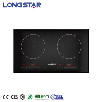 Zhongshan Electric Double-Headed 4000W Induction Cooker