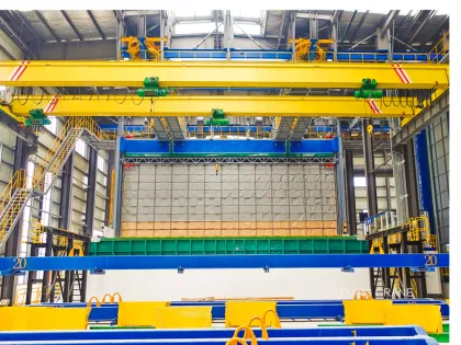 galvanizing pickling single girder bridge crane