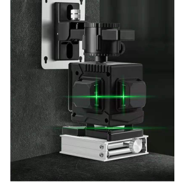 Wall mounted laser level