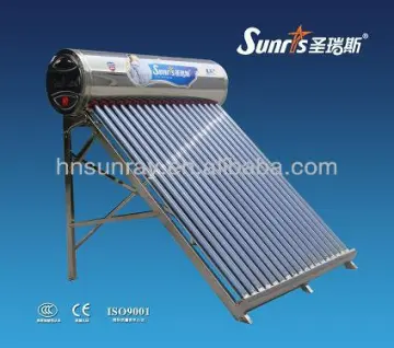 China manufacturer of solar energy water heater