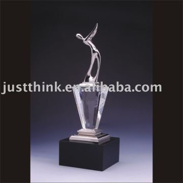 custom crystal resin trophy FZ1127
