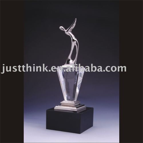 custom crystal resin trophy FZ1127