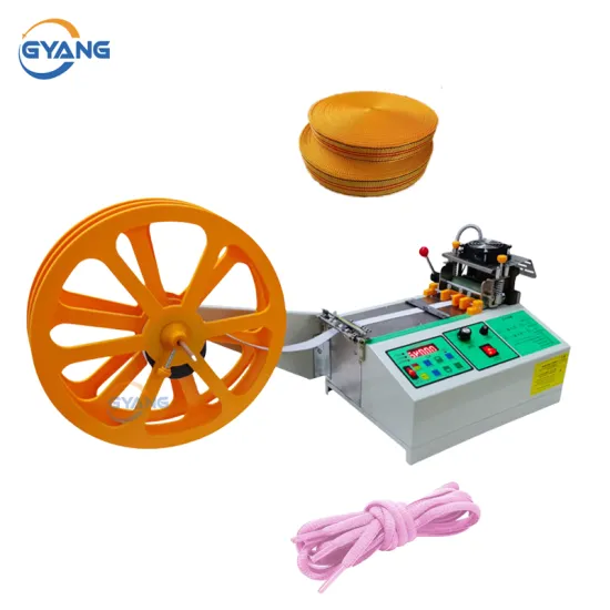 Automatic Webbing Tape Cutting and Folding Machine for Elastic Ribbons