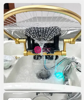 Yicheng Luxury Hair Treatment Washing Bed with Steam Massage and Spa
