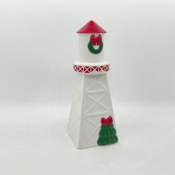 Farol de cerâmica LED de Natal