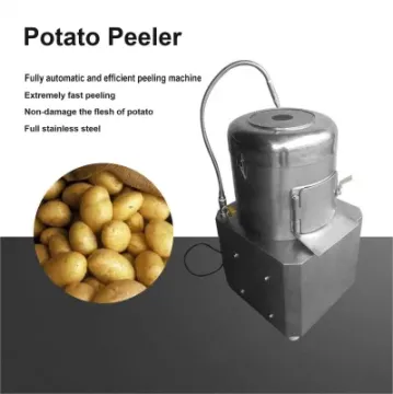 Pear Apple Potato Peeler 30kg 15kg 8kg Potato Peeling Cleaning Machine