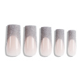 Matte Frosted Reusable Detachable Wearable Fake Nails