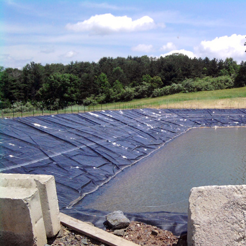 Material geossintético de geosintética HDPE de 0,3 mm para agricultura