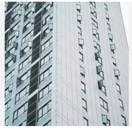 Durable Aluminum Curtain Wall for Exterior Use