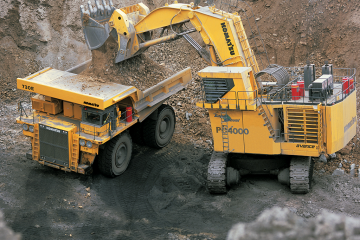 Mining Excavator Komatsu PC4000-6 dengan harga