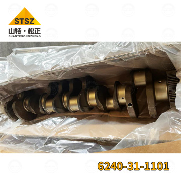 Supply mine PC1250-8 crankshaft assembly 6240-31-1101