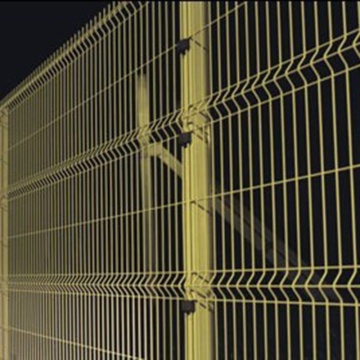 сварной забор из проволочной сетки 3d