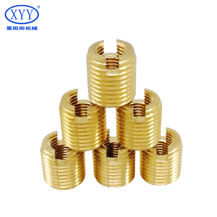 MA1565 Steel Standard Slotted Self-Tapping Threaded Insert
