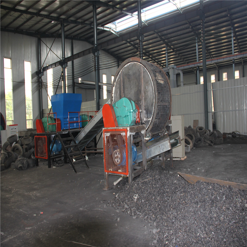 Assistant Equipment Whole Tyre Crusher Plant