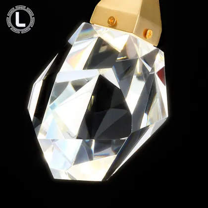 Modern LED Luxury K9 Crystal Designer Ceiling Light