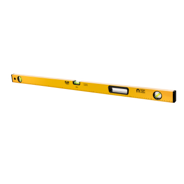 Deli Tools EDL291000 1000mm Three Spirit Level Vials Aluminium Spirit Level