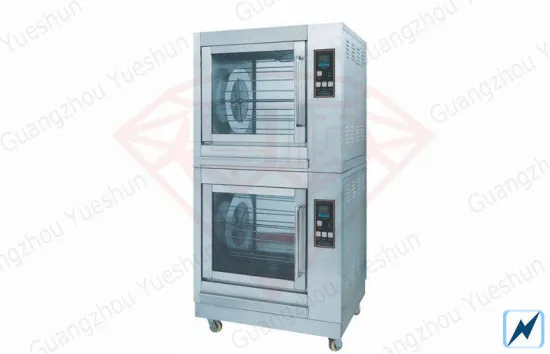 Two Layers Electric Rotisserie Oven For Fast Food ,1000x900x2140mm