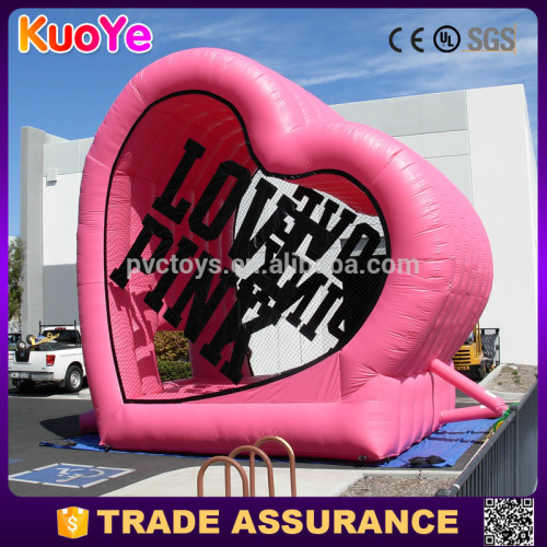 factory price pink inflatable advertising love letters balloon