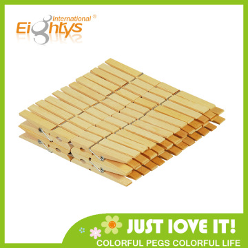 pine nature color wooden clothes pegs