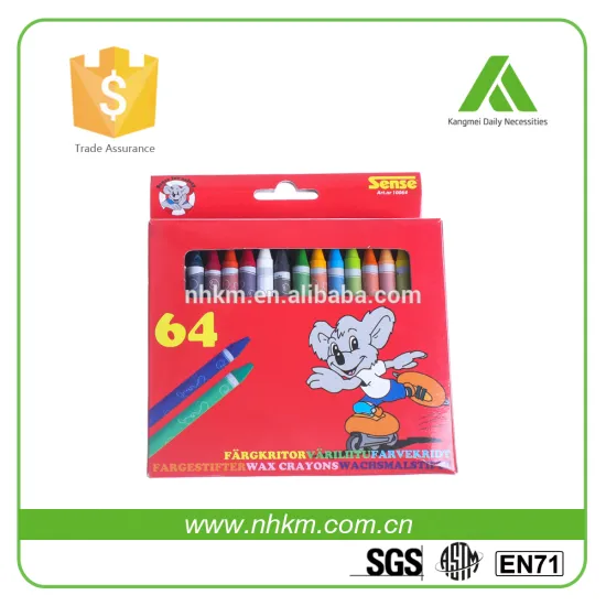 regular crayon 64 pcs/box Crayon for Kids
