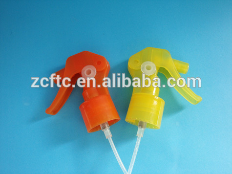 Plastic colorful mini fine mist trigger sprayer.plastic mini sprayer trigger