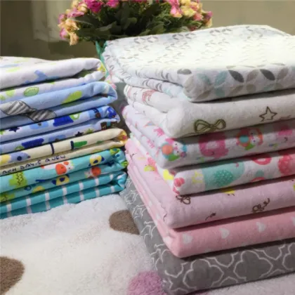 Cotton Flannel Pajamas Fabric - 100% Cotton Printed Flannel