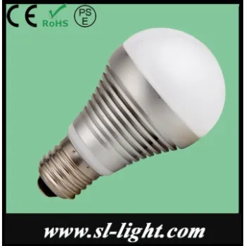 Dimmable A60 E27 LED Globe Bulb 6w 300lm Epistar Chip
