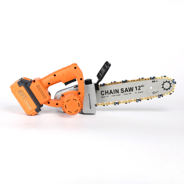 Portable Rechargeable Electric Motosierra - Mini Lithium Left Handed Chainsaw for Wood